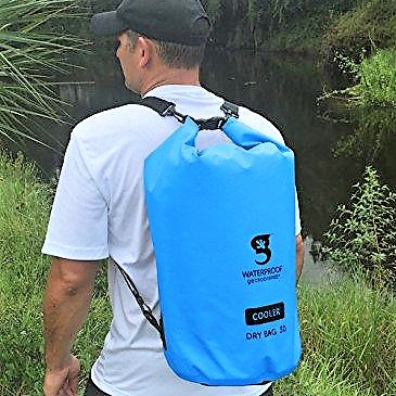 Blue Dry Bag Cooler (30 Liter) • Totally Waterproof Containers
